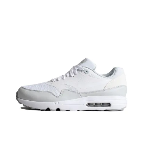 Nike Air Max 1 Low Топ Беговые кроссовки Мужской Белый