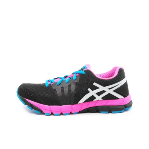 Asics Gel Lyte 33 2 Abrasion Resistant Низкий Топ Беговые кроссовки Женские Черный Розовый