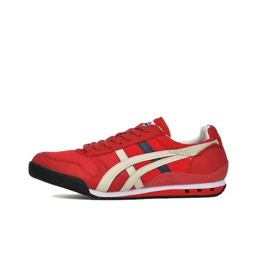 Onitsuka Tiger Ultimate 81 Амортизация Противоскользящие Устойчивые к истиранию Низкий Топ Беговые кроссовки Унисекс
