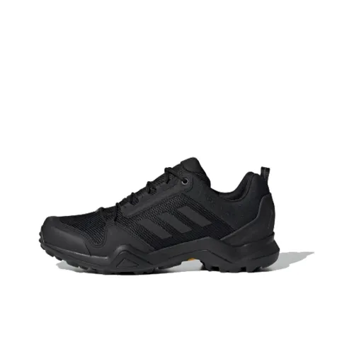 adidas Terrex AX3 GTX Anti-Slip Легкий Низкий Топ Альпинистские и туристические ботинки Мужской Черный