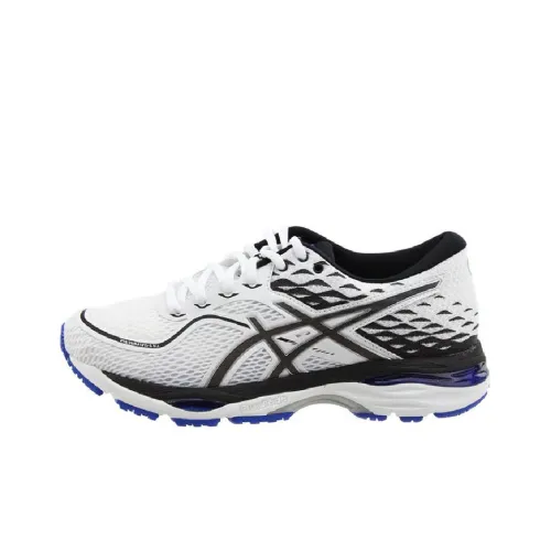 Asics Гель CUMULUS 19 Low Топ Беговые кроссовки Женские Белый Черный