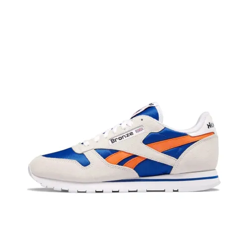 Бронза 56K x Reebok совместная низкая повседневная беговая обувь унисекс белый синий оранжевый пэчворк