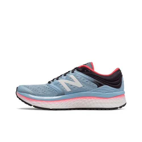 New Balance 1080 Свежий Foam V8 Низкий Топ Беговые кроссовки Женские Светло-синий