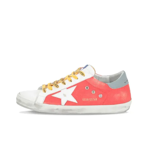 Golden Goose Супер Звезда Low Топ Спортивная Скейтбординг Обувь Мужская Белая Красная