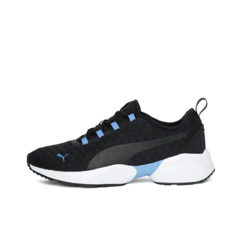 PUMA Sirena Sport Polka Slip-resistant Abrasion-resistant Breathable Low-Top Running Shoes Women's Black Blue PUMA Sirena Sport Polka Противоскользящие Устойчивые к истиранию Дышащие Низкие Беговые Кроссовки Женские Черный Синий