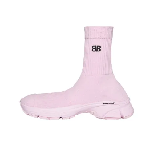 Balenciaga Speed 3,0 High Топ Повседневная обувь Женская Розовая