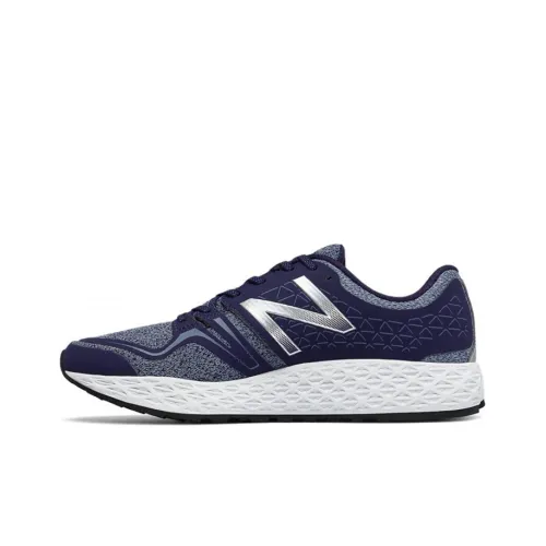 New Balance NB Свежий Пена Series Низкий Топ Беговые кроссовки Мужские Синие Серые