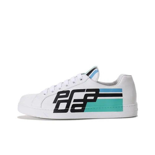 PRADA Стильные Скейтбординги Мужские Белые