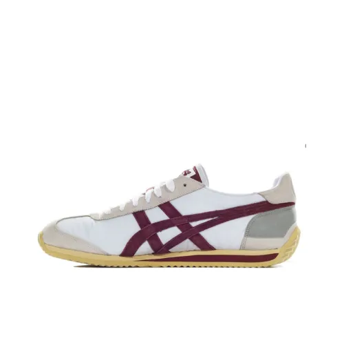 Onitsuka Tiger California Lightweight Low Top Повседневная обувь Унисекс Белый Красный