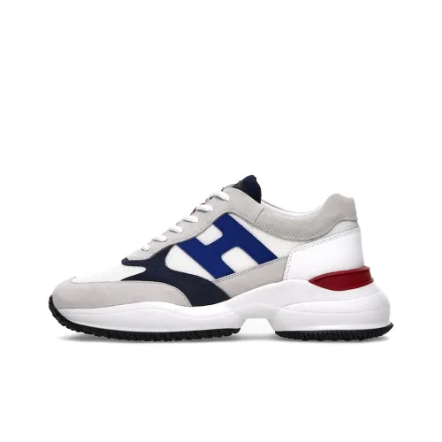 HOGAN Interaction Low Топ Повседневная обувь Мужская Серый Черный Синий