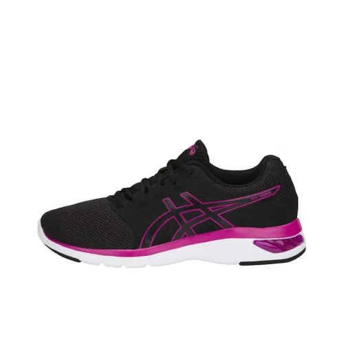 Asics Gel Moya M Low Top Беговые кроссовки Женские Черный Фиолетовый