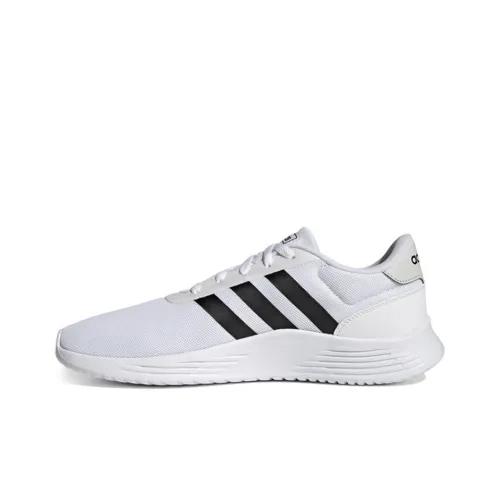 Adidas Neo Lite Racer 2,0 Дышащие и Легкие Низкие Беговые Кроссовки Унисекс Белые с Амортизацией Спортивные