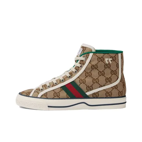 GUCCI Tennis 1977 Кеды Высокие Топы Женские