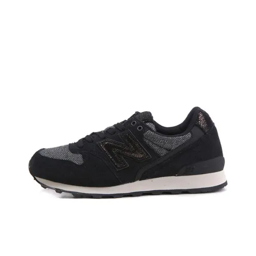 New Balance NB 996 Series Low Топ Марафон Беговые кроссовки Женские Угольно-черный