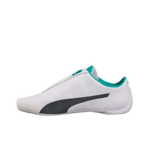 PUMA Mercedes Future Cat Low Топ Беговые кроссовки Мужской Белый