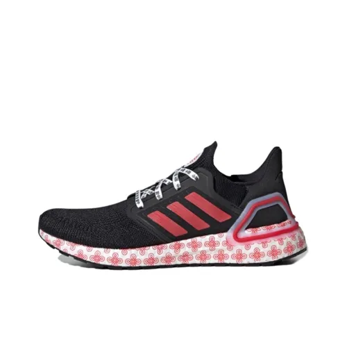 Adidas ULT Slip-resistant Abrasion-resistant Low Top Беговые кроссовки Унисекс Черный Красный