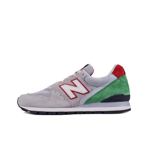 New Balance NB 996 Series Низкие Беговые Кроссовки Мужские Серые Зеленые Сделано в США