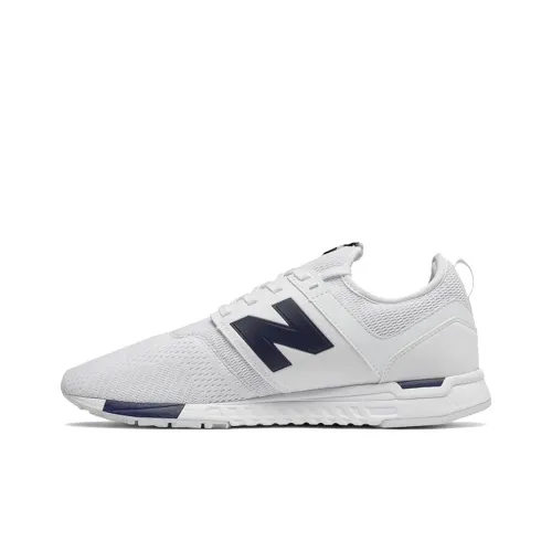 New Balance NB 247 Low Топ Марафон Беговые кроссовки Унисекс Белый Синий