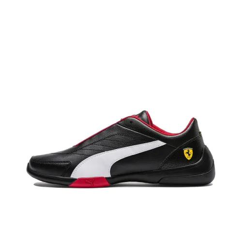 PUMA Ferrari SF противоскользящие устойчивые к истиранию легкие низкие беговые кроссовки мужские черные красные белые