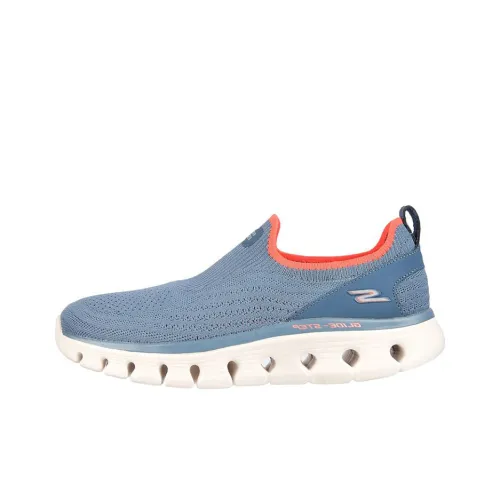 Skechers GO WALK Glide step Flex Dazzling Joy Low Top Повседневная обувь Женская Blue