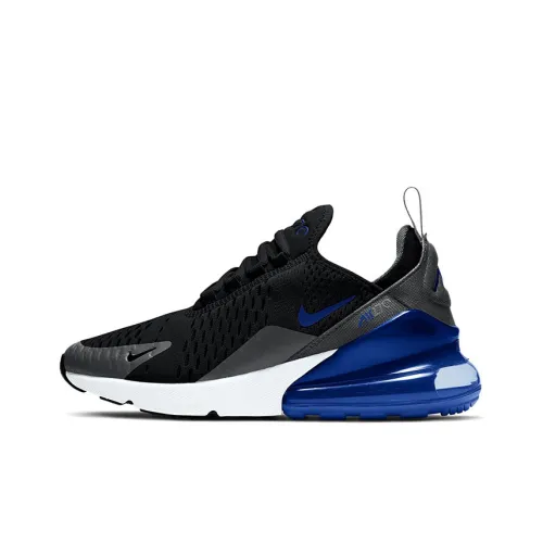 Nike Air Max 270 Low Беговые кроссовки Женские Черный Серый Синий