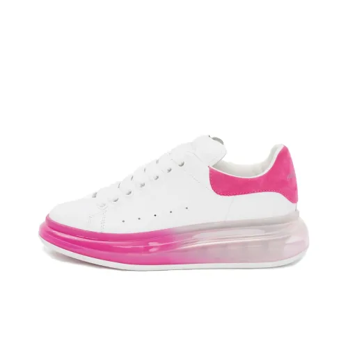 Alexander McQueen Стильные Скейтбординги Женские Белые Розовые