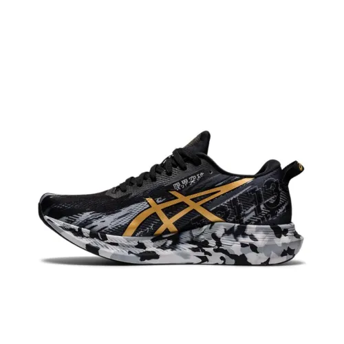 Asics Гель Noosa Tri 13 Low Топ Тренировочные Беговые Кроссовки Женские Черный Золото