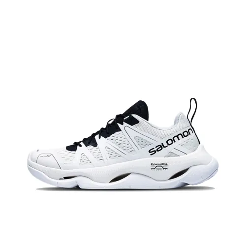 SALOMON Phantasm Шокабойеры Slip-Resistant Abrasion-Resistant Дышащий Низкий Топ Повседневные Беговые кроссовки Унисекс Белый