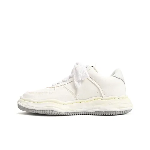 MIHARA YASUHIRO WAYNE Низкий Топ Стильный Скейтбординг Унисекс Белый