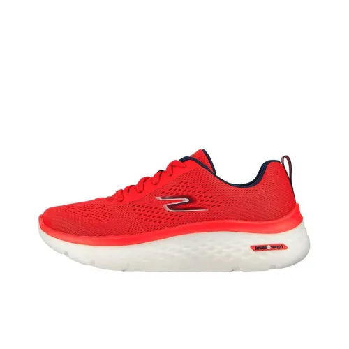 Skechers Go Walk Hyper Burst Low Топ Беговые кроссовки Женские Красный