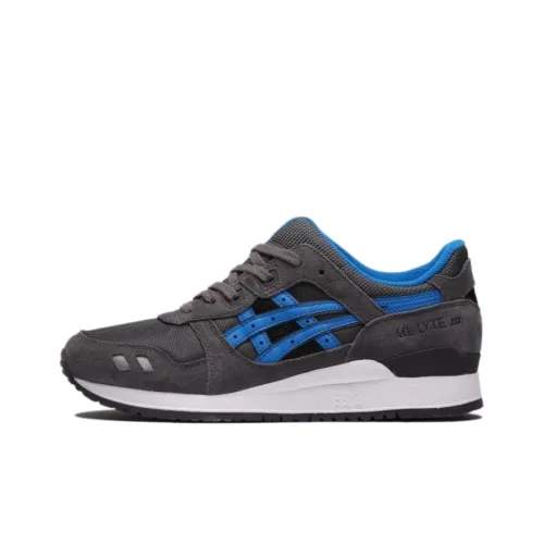 Asics Gel Lyte 3 Low Топ Беговые кроссовки Унисекс Холодный серый Синий