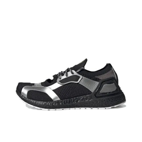 Stella McCartney x Adidas ULT Устойчивые к истиранию низкие кроссовки для повседневного бега женские черные серебряные