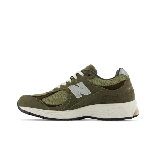 New Balance NB 2002R Дышащий Низкий Топ Повседневные Городские Кроссовки для Коммутации и Бегу Унисекс Зеленые