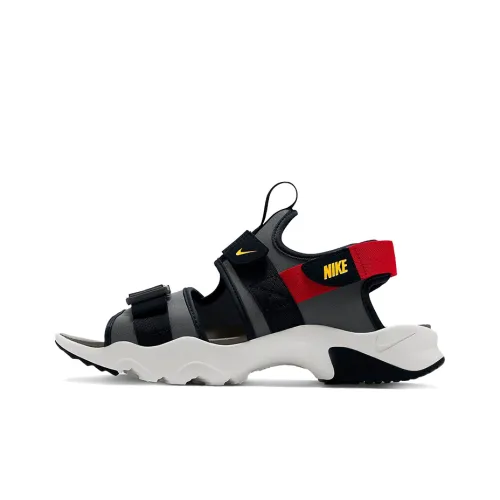 Nike Canyon Beach Sandals Men's Black Gray Red Найк Каньон Пляжные Сандалии Мужские Черный Серый Красный