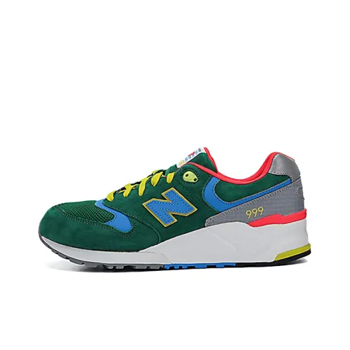 New Balance NB 999 Low Топ Марафон Беговые кроссовки Мужской Зеленый