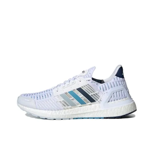 Adidas Дышащие Низкие Кроссовки Casual для Бега Мужские Белые Синие