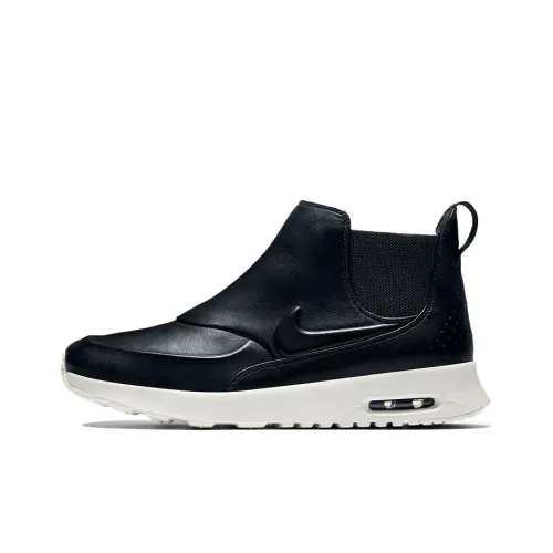 Nike Air Max THEA MID Топ Повседневный Беговые кроссовки Женские Черный