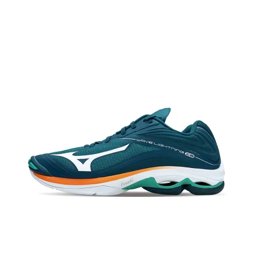 Mizuno Wave Lightning Z6 Легкие и Дышащие Низкие Кроссовки для Бега Унисекс Белый Зеленый