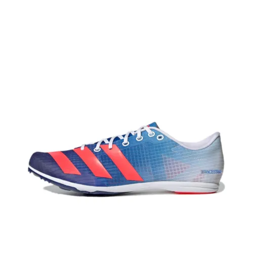 Adidas Distancestar Rebound Low Top Тренировочные Беговые Кроссовки Мужские Циан Синий