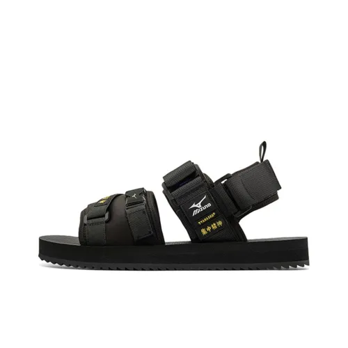 TYAKASHA x Mizuno One Ремешок Сандалии Унисекс Черный