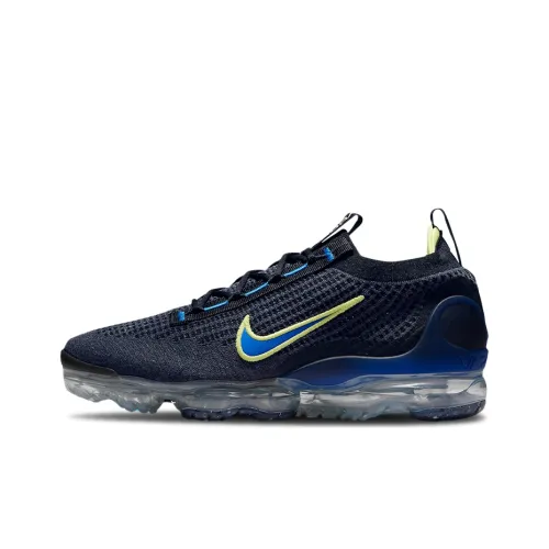 Nike VaporMax 2021 Low Беговые кроссовки Мужские Темно-синие