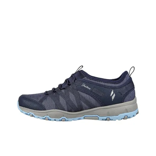 Skechers Seager Shock Absorbers Slip-Resistant Abrasion-Resistant Low-Top Беговые кроссовки Женские