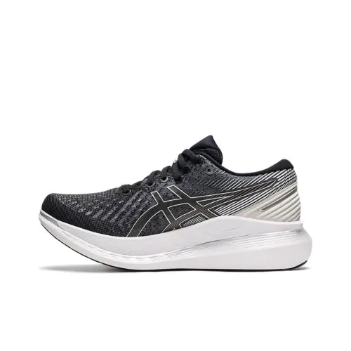 Asics Glideride 2 Low Топ Повседневные Беговые Кроссовки Женские Черно-Белые