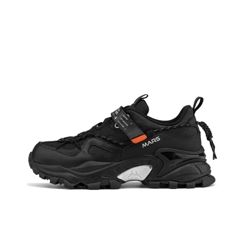 KAPPA MARS Низкий Топ Casual Унисекс Черный