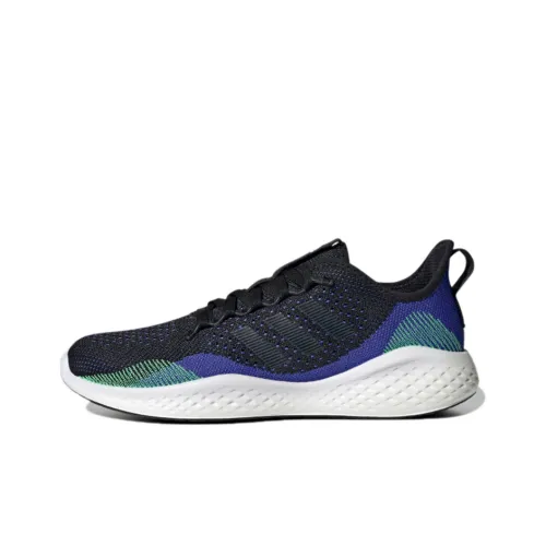 Adidas Fluidflow 2,0 Дышащие Низкие Беговые Кроссовки Мужские Темно-Синие