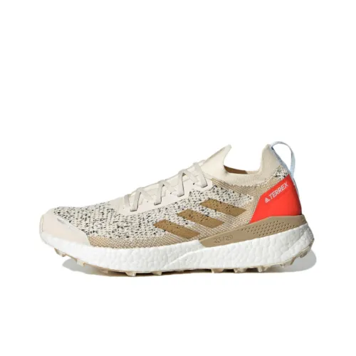 Adidas ULT Ultra PRIMEBLUE Устойчивый к истиранию против скольжения низкий топ беговые кроссовки Мужской Бежевый Коричневый