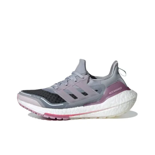 Adidas ULT Cold.Rdy Дышащий Покрытие MID Топ Беговые кроссовки Женские Серый Фиолетовый