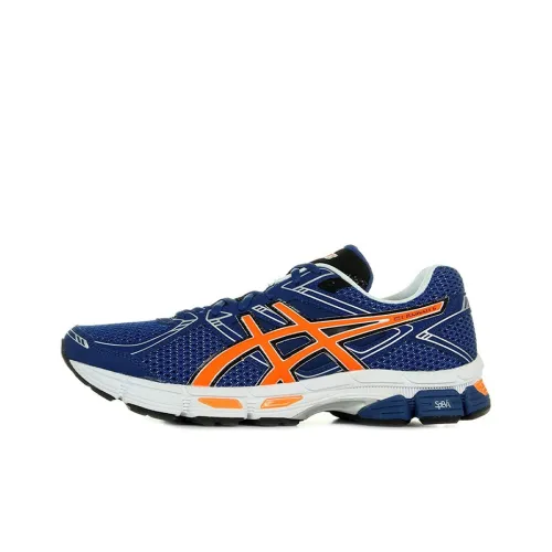 Asics Гель Innovate 5 Устойчивые к истиранию Низкие Кроссовки для Бега Мужские Синие Оранжевые