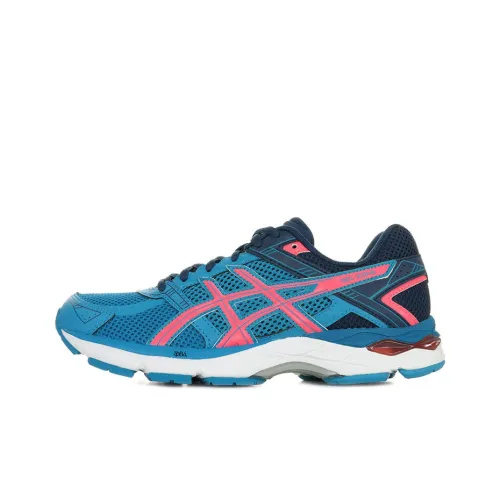 Asics Gel Phoenix 8 Low Топ Беговые кроссовки Женские Синий Розовый