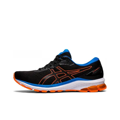 Asics GT Xpress 2 Износостойкий и Легкий Низкий Топ Беговые кроссовки Мужские Черный и Оранжевый